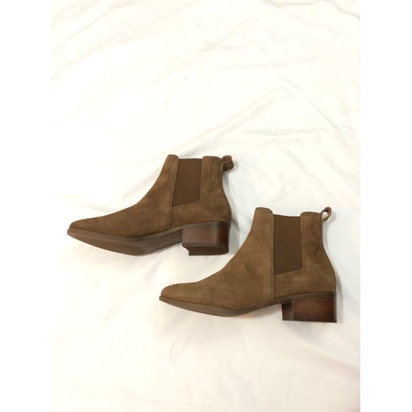 Steve Madden Shoes - Steve Madden Dover Cognac Suede boots 8.5